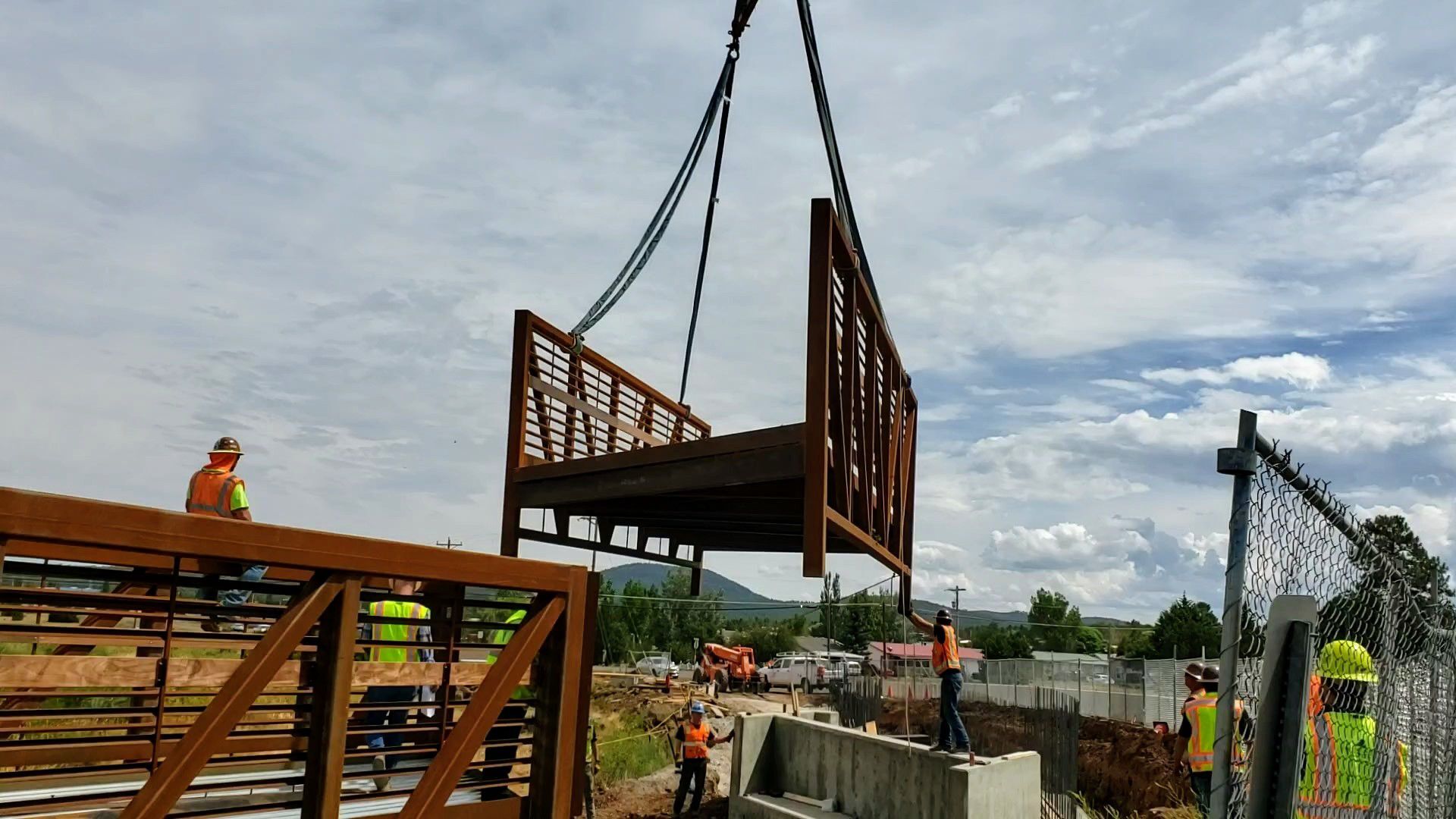 Billy Creek Pedestrian Bridge close to being a reality